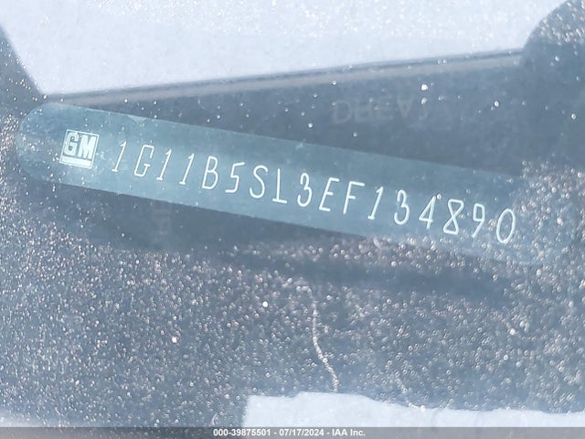 Chevrolet Malibu 1ls 2014 1G11B5SL3EF134890 Image 9