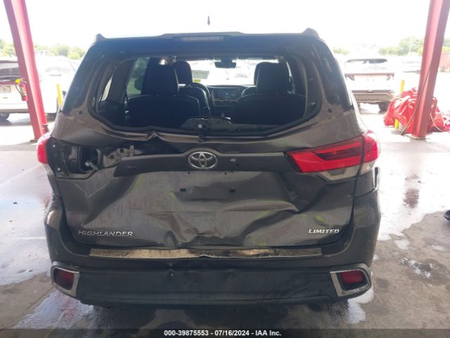 5TDYZRFH6HS191264 Toyota Highlander Limited