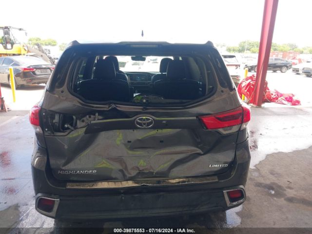 5TDYZRFH6HS191264 Toyota Highlander Limited