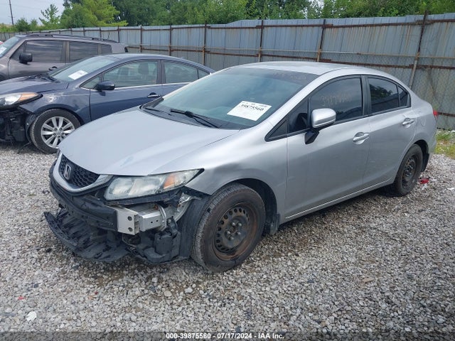 Honda Civic Lx 2014 19XFB2F59EE007577 Image 2