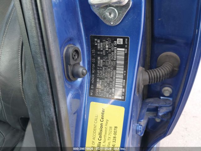 JHMFC1F93JX034602 Honda Civic Touring