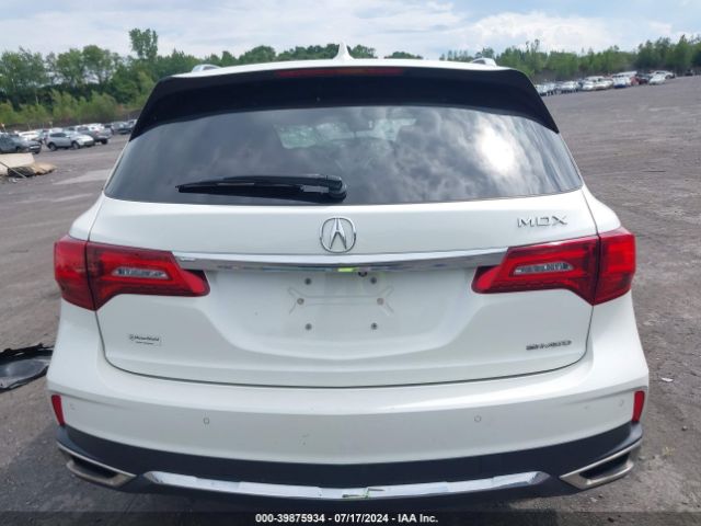 5FRYD4H84HB015458 Acura Mdx Advance Package