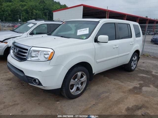 Honda Pilot Ex-l 2014 5FNYF4H52EB021496 Image 2