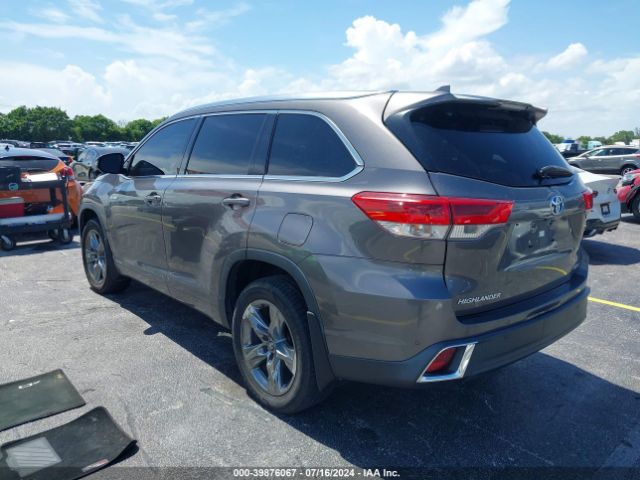 5TDDGRFH9JS044110 Toyota Highlander Hybrid Limited Platinum