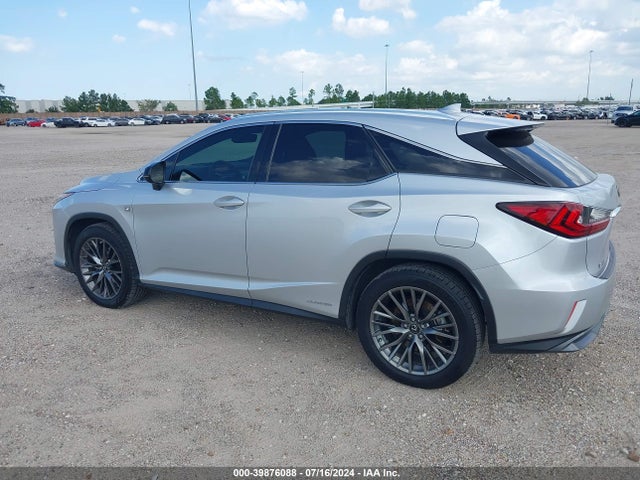 2T2BGMCA1KC030208 Lexus Rx 450h F Sport