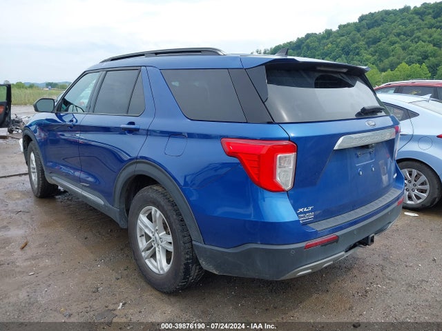 Ford EXPLORER XLT 2021 1FMSK8DHXMGC03052 Image 3