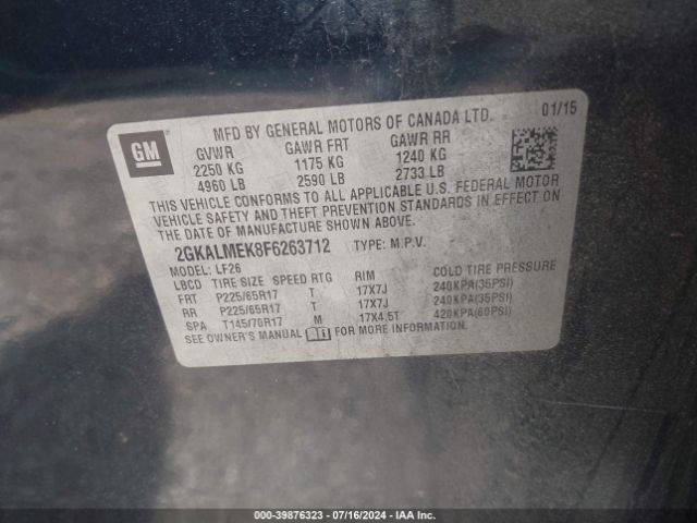 2GKALMEK8F6263712 GMC Terrain Sle-1