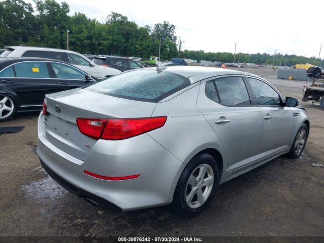 KNAGM4A71E5480658 KIA Optima Lx