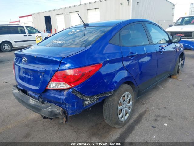 KMHCT4AE1EU714608 Hyundai ACCENT GLS