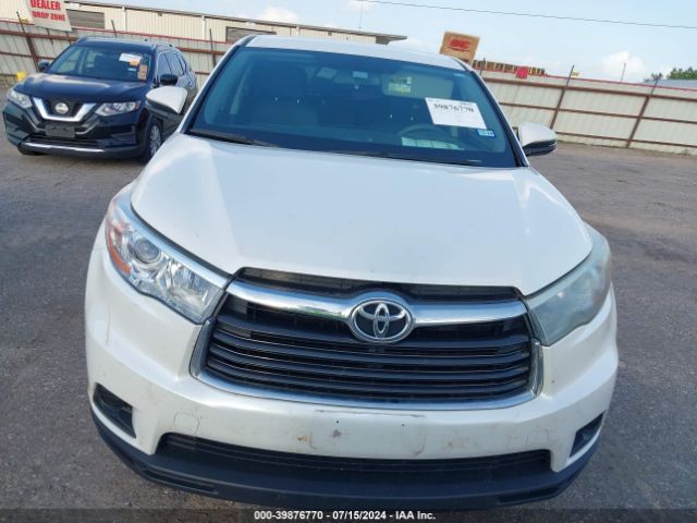 5TDZARFH2GS021252 Toyota Highlander Le