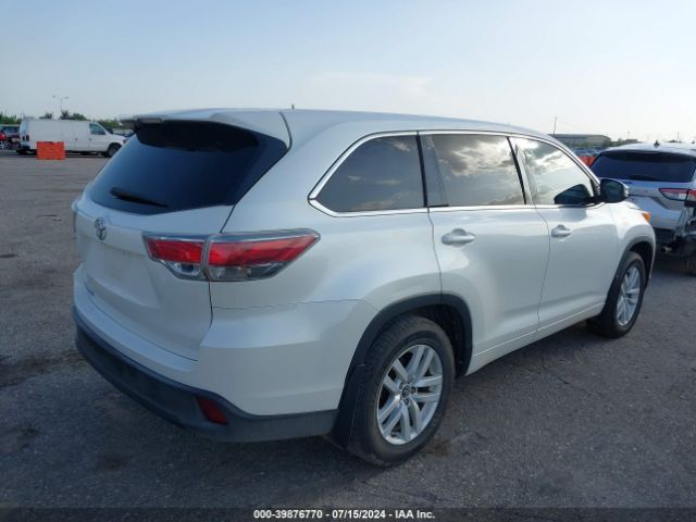 5TDZARFH2GS021252 Toyota Highlander Le