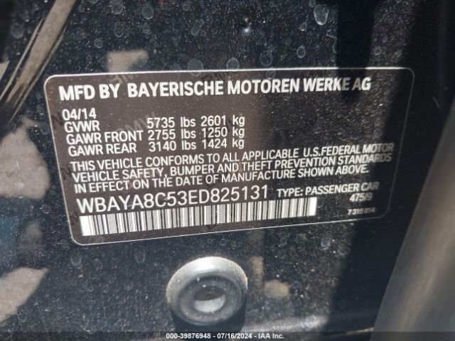 WBAYA8C53ED825131 BMW 750i