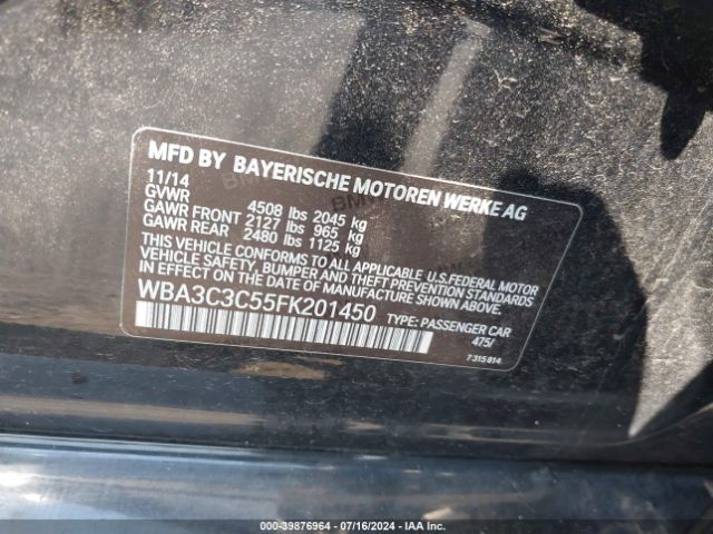 WBA3C3C55FK201450 BMW 320i Xdrive