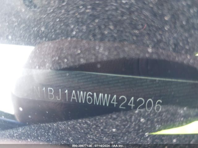 JN1BJ1AW6MW424206 Nissan Rogue Sport S Awd Xtronic Cvt