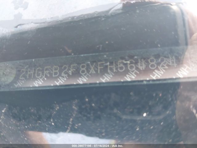 2HGFB2F8XFH564824 Honda CIVIC EX
