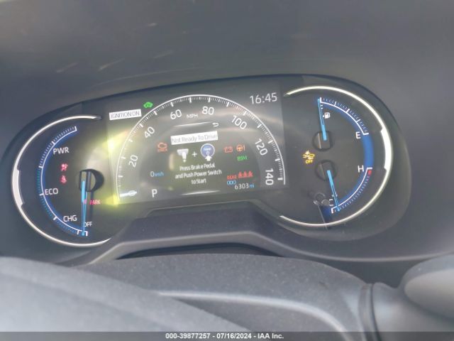 4T3RWRFV7RU118732 Toyota Rav4 Hybrid Xle