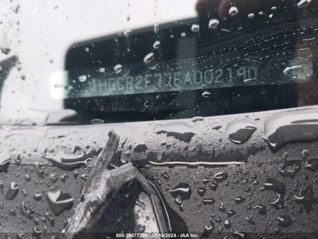 1HGCR2F77FA002190 Honda ACCORD EX