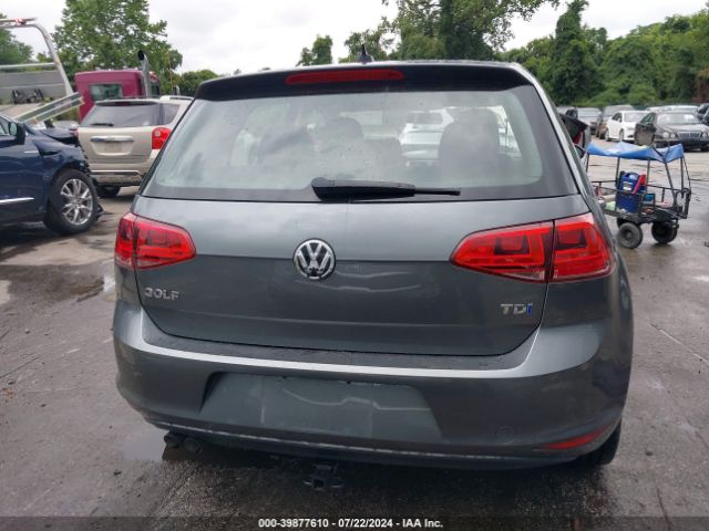 3VW2A7AU9FM064783 Volkswagen Golf Tdi S 4-door