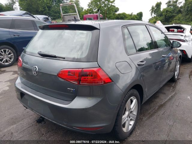 3VW2A7AU9FM064783 Volkswagen Golf Tdi S 4-door