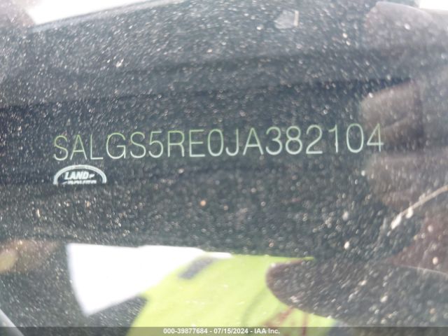 SALGS5RE0JA382104 Land Rover Range Rover 5.0l V8 Supercharged