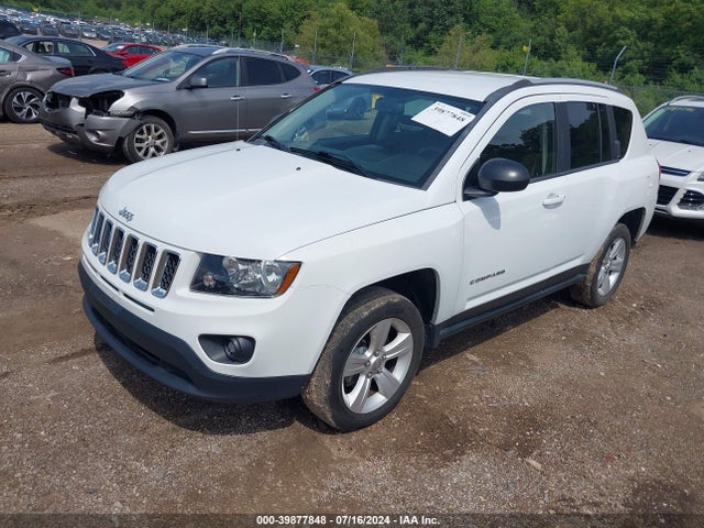 Jeep Compass Sport 2016 1C4NJCBAXGD525225 Image 2