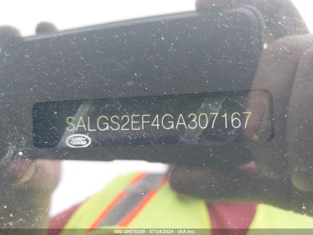 SALGS2EF4GA307167 Land Rover Range Rover 5.0l V8 Supercharged