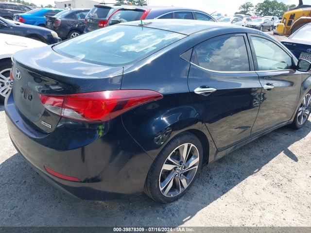 Hyundai Elantra Limited 2014 5NPDH4AE4EH539517 Image 4