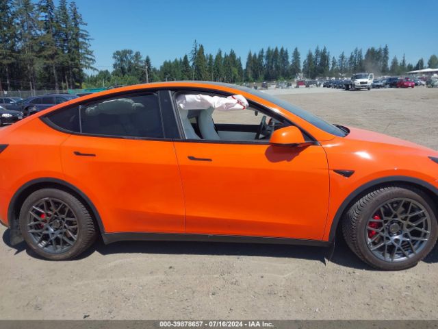 5YJYGDEF2LF023577 Tesla Model Y Long Range Dual Motor All-wheel Drive/performance Dual Motor All-wheel Drive