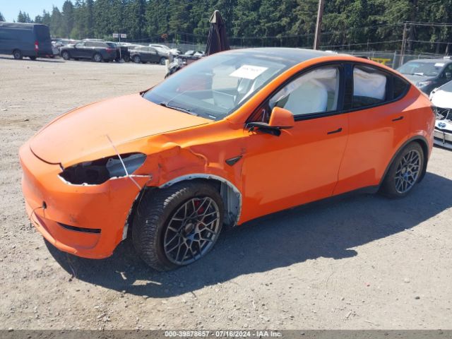 5YJYGDEF2LF023577 Tesla Model Y Long Range Dual Motor All-wheel Drive/performance Dual Motor All-wheel Drive