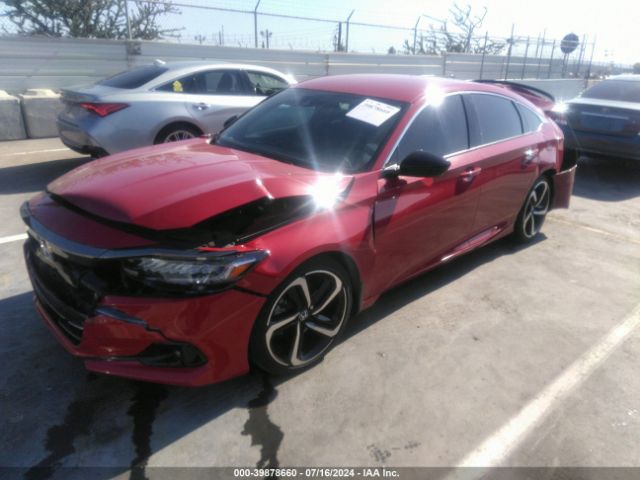 1HGCV1F38NA004127 Honda Accord Sport