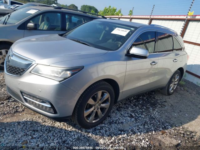 5FRYD3H83FB014311 Acura Mdx Advance Pkg W/entertainment Pkg