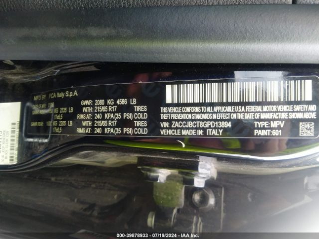 ZACCJBCT8GPD13894 Jeep Renegade Trailhawk