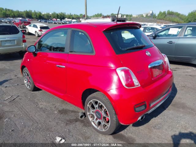 2013 FIAT 500 3C3CFFBR3DT697963 Photo 2