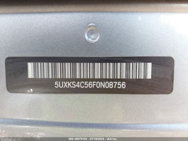 5UXKS4C56F0N08756 BMW X5 Xdrive35d