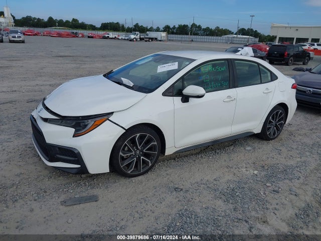 Toyota COROLLA SE 2020 JTDS4RCE3LJ023621 Image 2