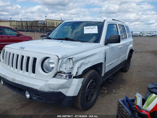 1C4NJRBB2HD142232 Jeep Patriot Sport 4x4