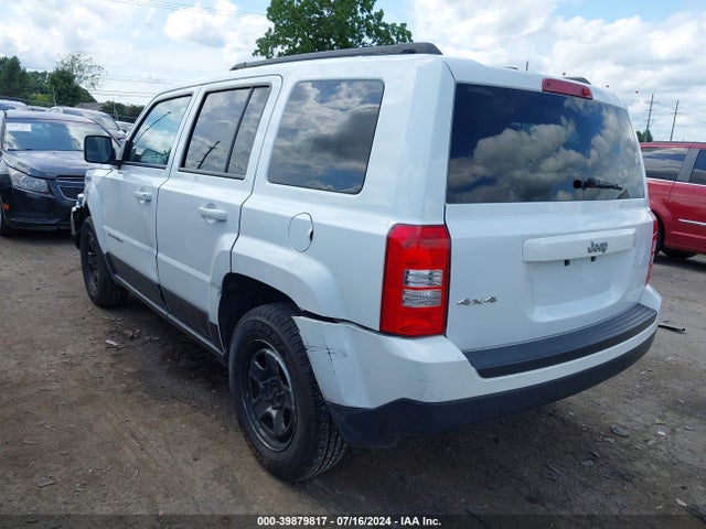 1C4NJRBB2HD142232 Jeep Patriot Sport 4x4