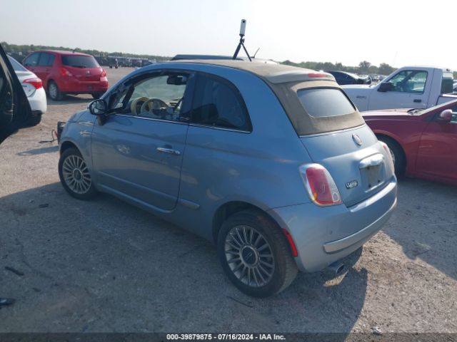 2013 FIAT 500C 3C3CFFER3DT596059 Photo 2