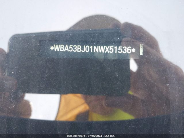 WBA53BJ01NWX51536 BMW 540 I