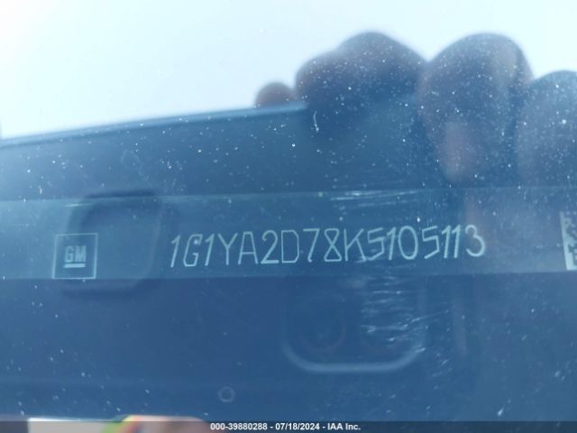 1G1YA2D78K5105113 Chevrolet CORVETTE STINGRAY