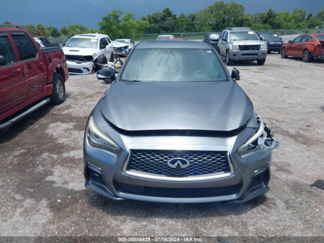 JN1FV7AP8JM461590 Infiniti Q50 3.0t Red Sport 400