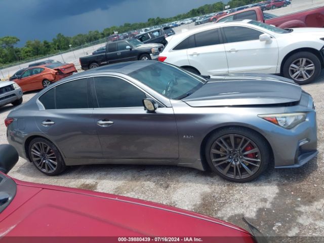 JN1FV7AP8JM461590 Infiniti Q50 3.0t Red Sport 400