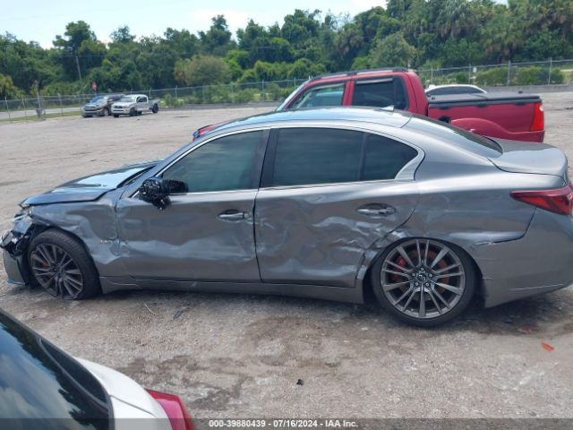 JN1FV7AP8JM461590 Infiniti Q50 3.0t Red Sport 400