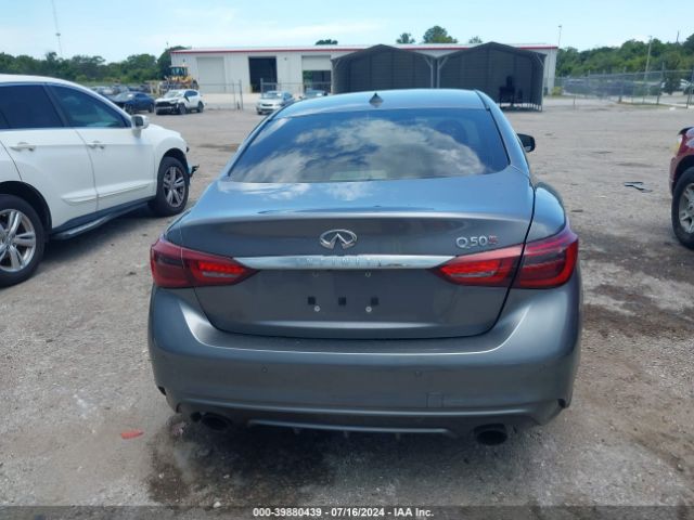 JN1FV7AP8JM461590 Infiniti Q50 3.0t Red Sport 400