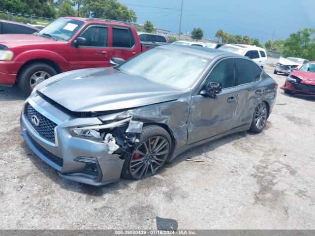 JN1FV7AP8JM461590 Infiniti Q50 3.0t Red Sport 400