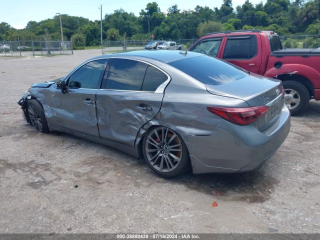 JN1FV7AP8JM461590 Infiniti Q50 3.0t Red Sport 400