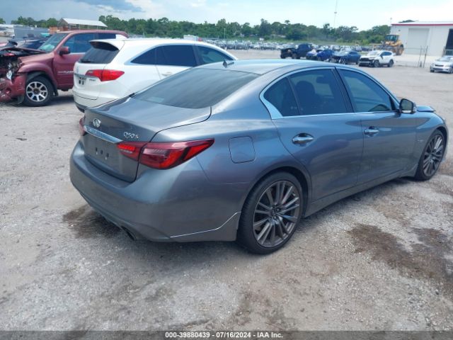 JN1FV7AP8JM461590 Infiniti Q50 3.0t Red Sport 400