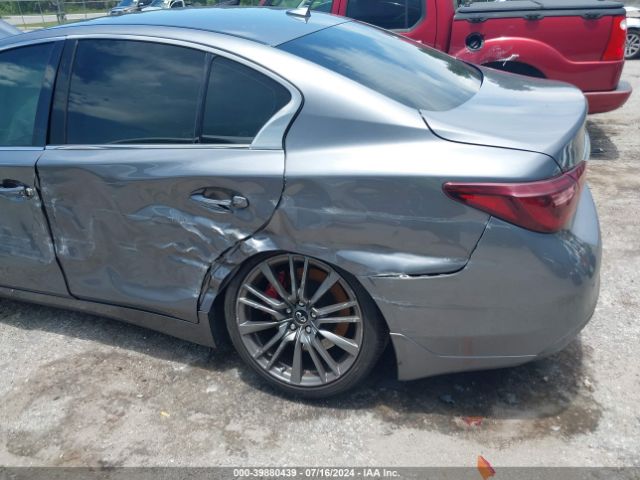 JN1FV7AP8JM461590 Infiniti Q50 3.0t Red Sport 400
