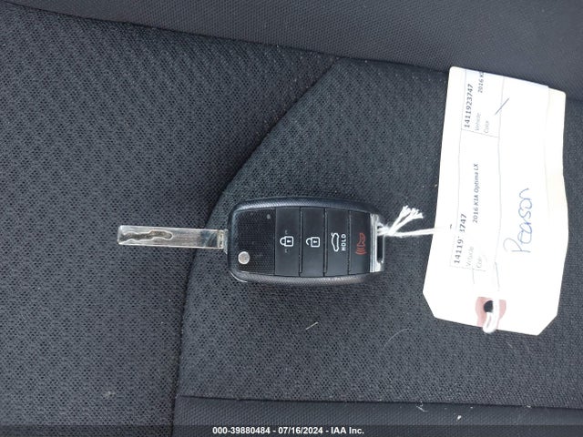 KIA Optima Lx 2016 5XXGT4L3XGG058080 Image 11