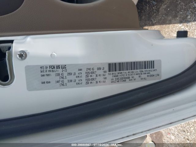 2C4RC1BG9FR694880 Chrysler Town & Country Touring